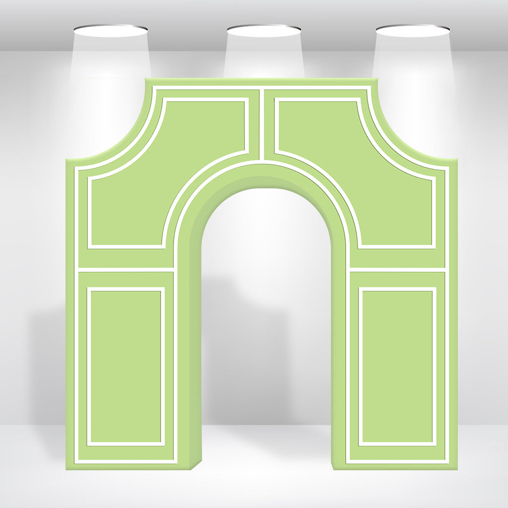 8x8ft 10x10ft Arc de Triomphe Party Backdrop Stand Triumphal Backdrop