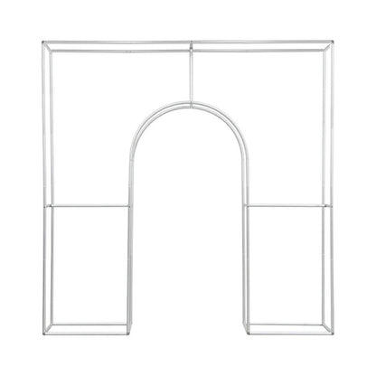 8x8ft 3d Triomphe Party Backdrop Stand Triumphal Backdrop 3D Square Backdrop