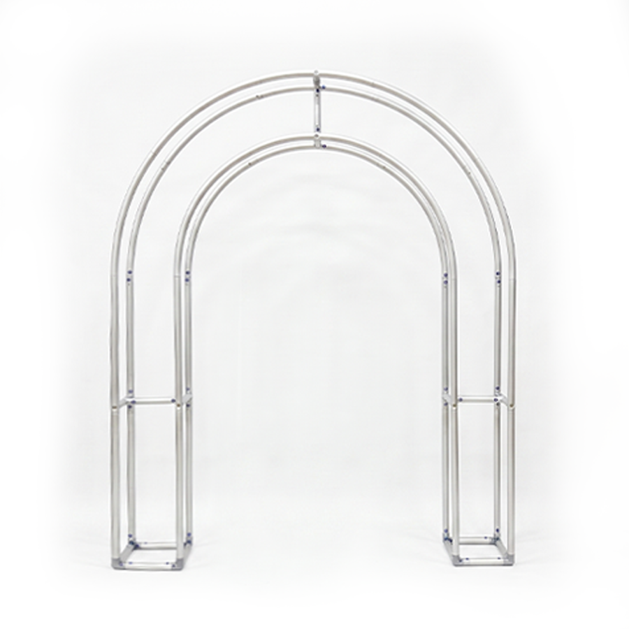6x7.5ft 3D Arch Backdrop Stand With Cover For Birthday Baby Shower Party Backdrop