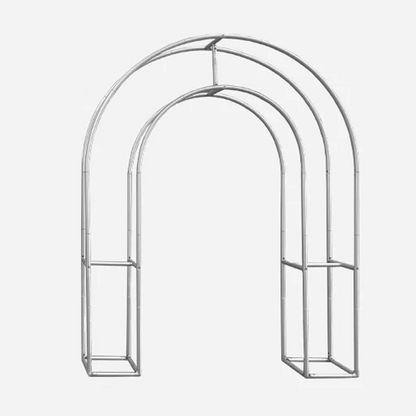 6x7.5ft 3D Arch Backdrop Stand With Cover For Birthday Baby Shower Party Backdrop