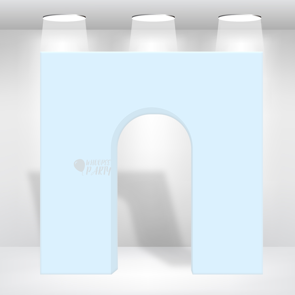 8x8ft 3d Triomphe Party Backdrop Stand Triumphal Backdrop 3D Square Backdrop