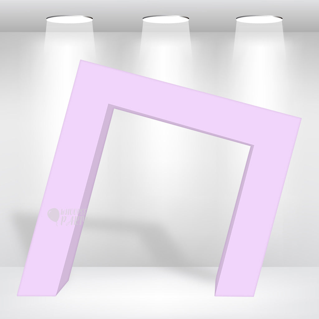 Slanted Square 3D Arch Backdrop Stand For Birthday Wedding Party Decoration Made of Aluminum Alloy Tube