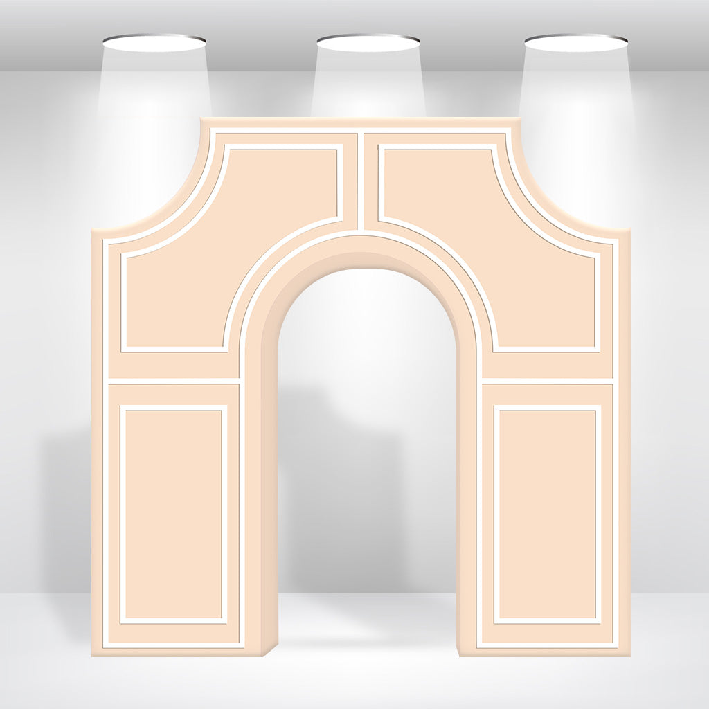 8x8ft 10x10ft Arc de Triomphe Party Backdrop Stand Triumphal Backdrop