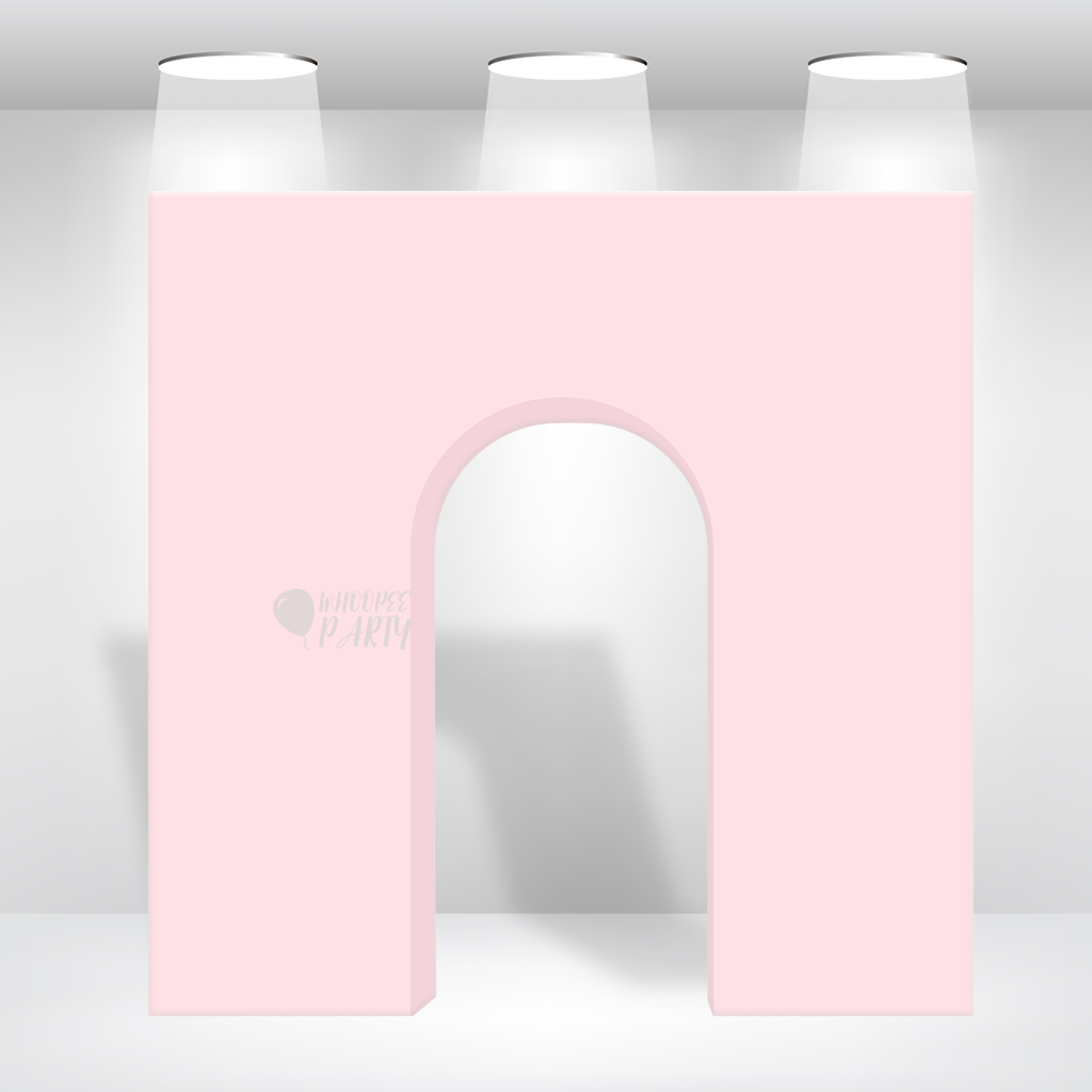 8x8ft 3d Triomphe Party Backdrop Stand Triumphal Backdrop 3D Square Backdrop