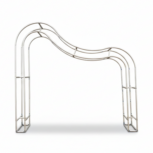 3D  Wave Arches Stand Party Backdrop Stand