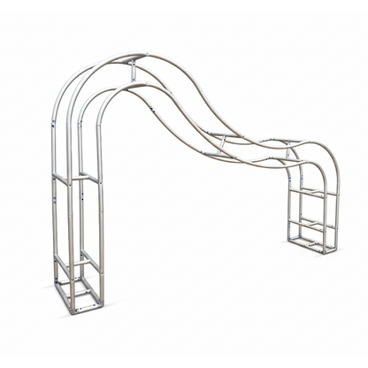 3D  Wave Arches Stand Party Backdrop Stand