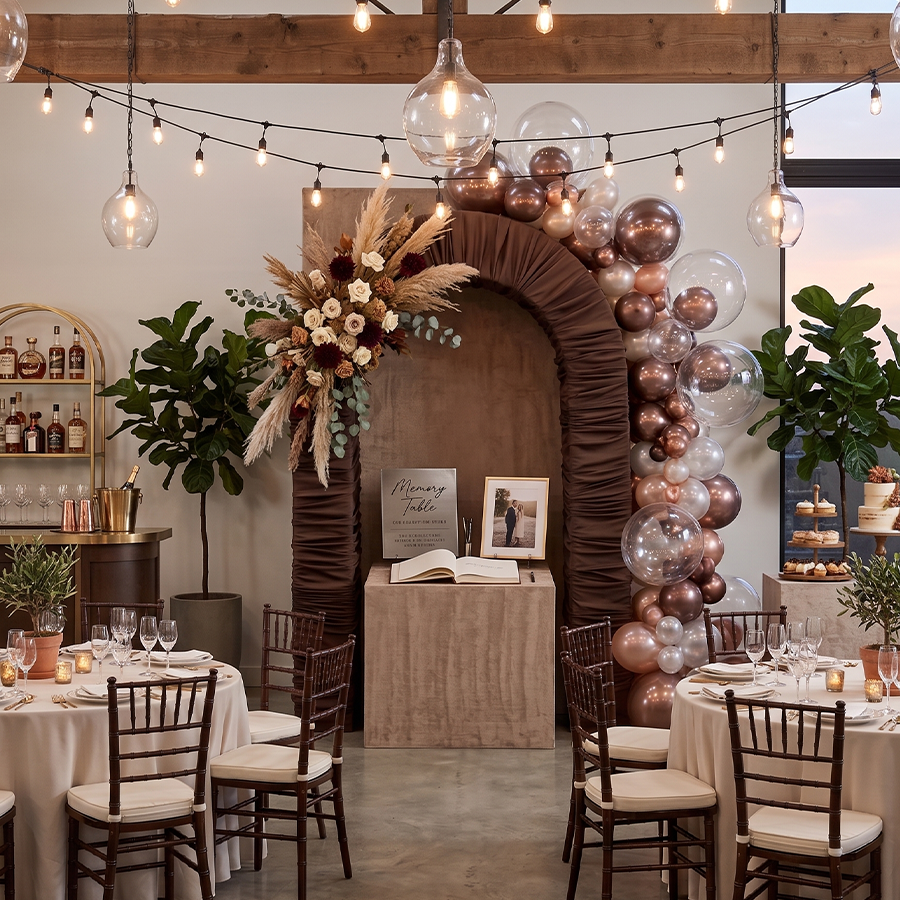 4.3x7ft 3D Arch Backdrop Stand With Ruched Fabric Cover For Birthday Baby Shower Party Backdrop