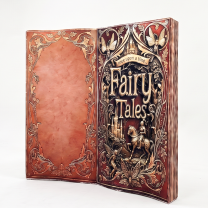 8ft by 8ft 3D Book Backdrop Cover With Stand – Turn Every Event Into a Story