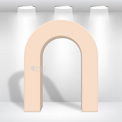 6x7.5ft 3D Arch Backdrop Stand With Cover For Birthday Baby Shower Party Backdrop