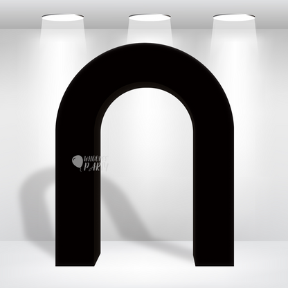 6x7.5ft 3D Arch Backdrop Stand With Cover For Birthday Baby Shower Party Backdrop