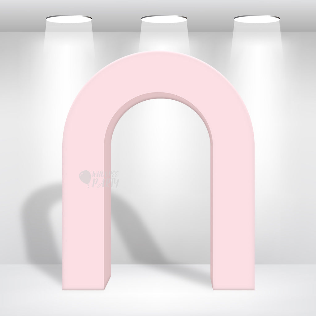 6x7.5ft 3D Arch Backdrop Stand With Cover For Birthday Baby Shower Party Backdrop