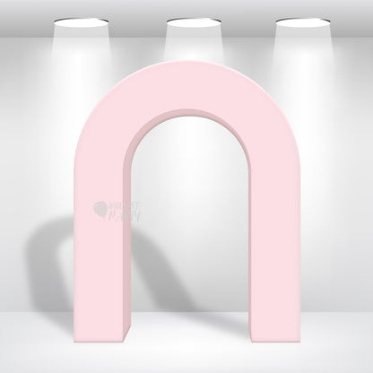 6x7.5ft 3D Arch Backdrop Stand With Cover For Birthday Baby Shower Party Backdrop