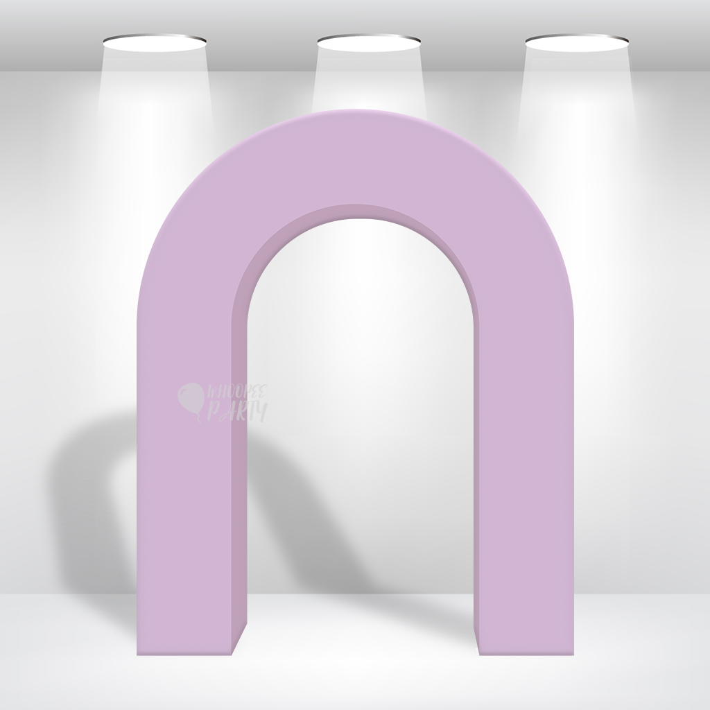 6x7.5ft 3D Arch Backdrop Stand With Cover For Birthday Baby Shower Party Backdrop