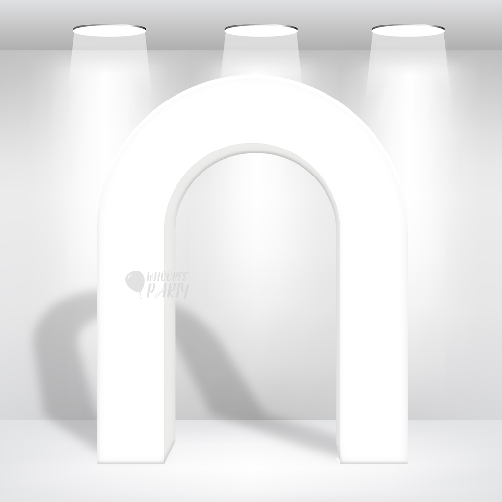 6x7.5ft 3D Arch Backdrop Stand With Cover For Birthday Baby Shower Party Backdrop