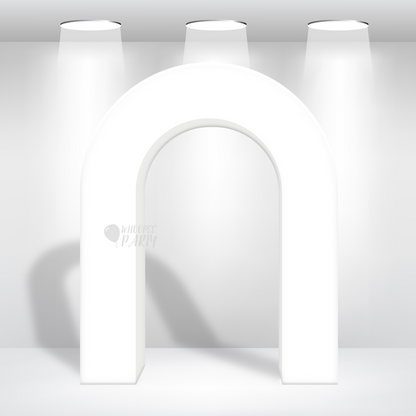 6x7.5ft 3D Arch Backdrop Stand With Cover For Birthday Baby Shower Party Backdrop