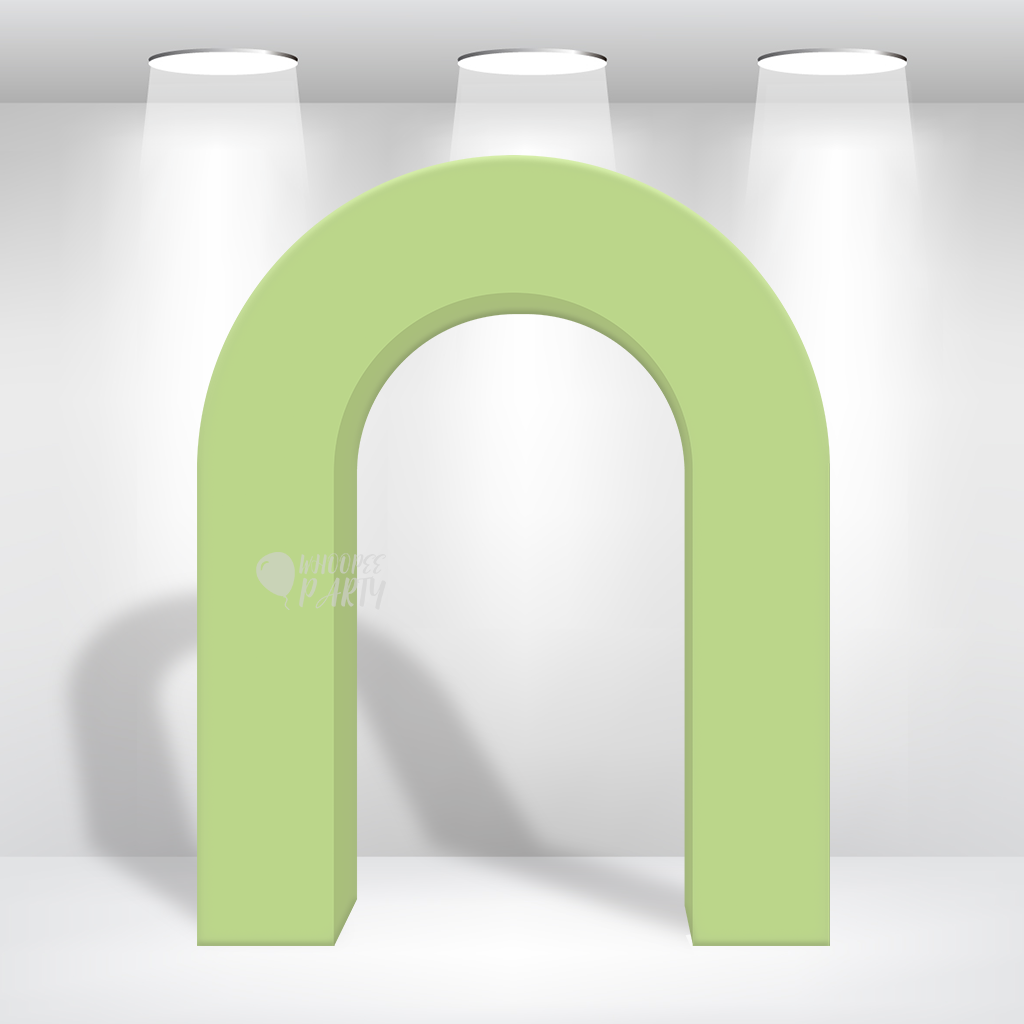 6x7.5ft 3D Arch Backdrop Stand With Cover For Birthday Baby Shower Party Backdrop