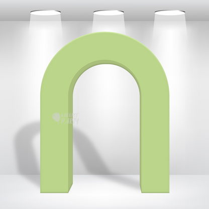 6x7.5ft 3D Arch Backdrop Stand With Cover For Birthday Baby Shower Party Backdrop