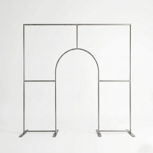 Open Door Welcome Arch Backdrop Wall Stand For Birthday Wedding Party Decoration Made of Aluminum Alloy Tube