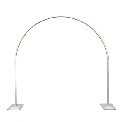 7ft by 7ft Aluminum Alloy Tube Arch Balloon Flower Stand For Wedding Birthday Baby Shower