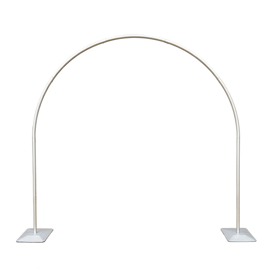 7ft by 7ft Aluminum Alloy Tube Arch Balloon Flower Stand For Wedding Birthday Baby Shower
