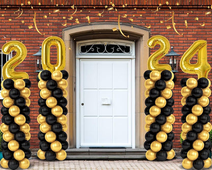 2pcs Adjustable Balloon Column Stand Flower Column Stand Made of Aluminum Alloy Tube