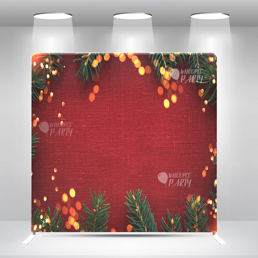 Merry Christmas Decoration Pillow Case Photo Booth Backdrop Wall Cover With Stand