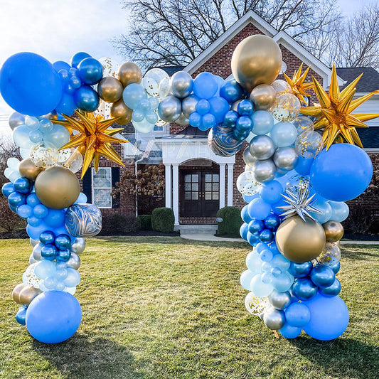 8x7.5ft Aluminum Alloy Tube Sturdy Portable Balloon Flower Stand For Wedding Birthday Baby Shower