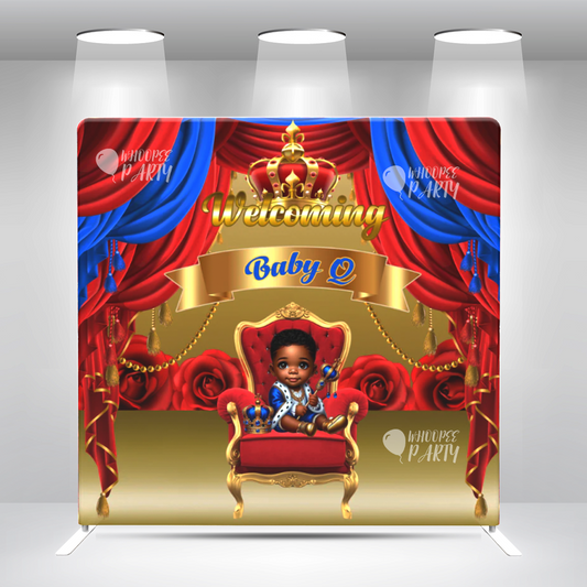 Baby Shower Pillow Case Photo Booth Straight Backdrop Wall Cover With Stand For Birthday Party Photography Photo Shoot Studio Props