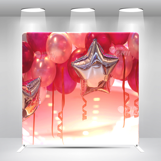 Balloon Backdrop Wall Cover With Stand For Birthday Party Photography Photo Shoot Studio Props
