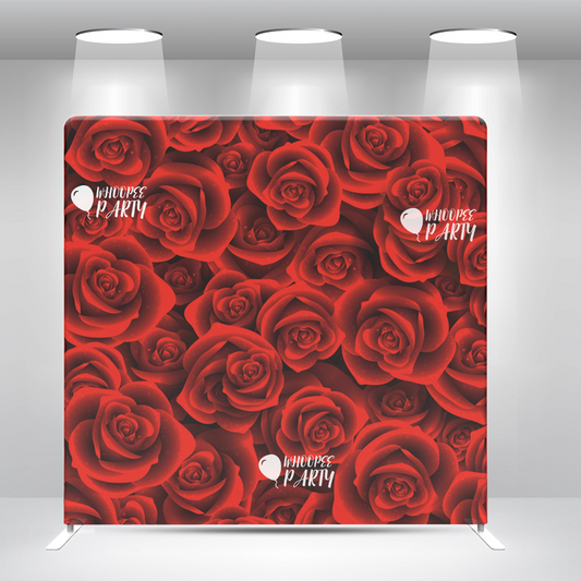 Flower Pillow Case Photo Booth Backdrop Wall Cloth Cover With Stand For Birthday Wedding Baby Shower Party