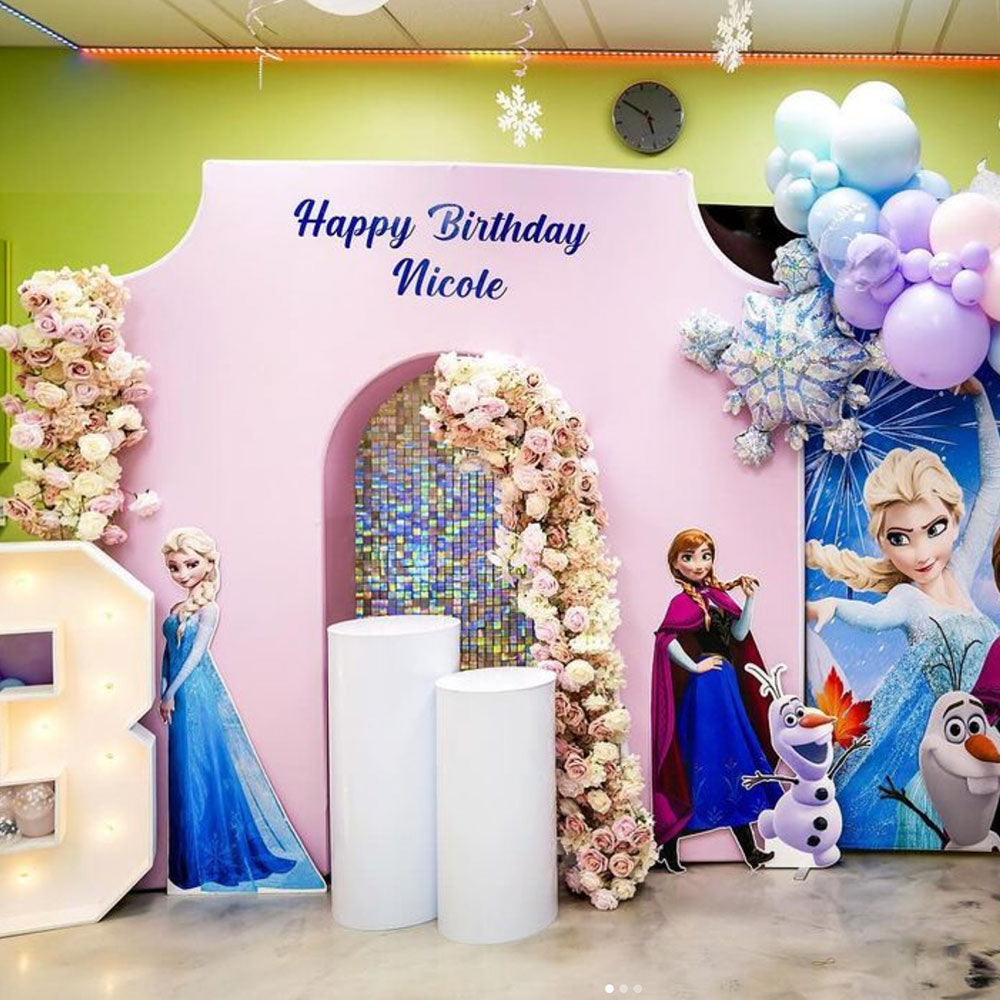 8x8ft 10x10ft Arc de Triomphe Party Backdrop Stand Triumphal Backdrop