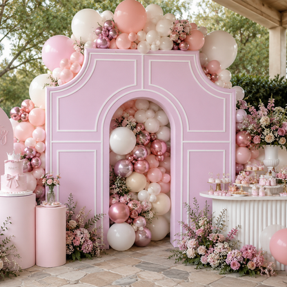 8x8ft 10x10ft Arc de Triomphe Party Backdrop Stand Triumphal Backdrop