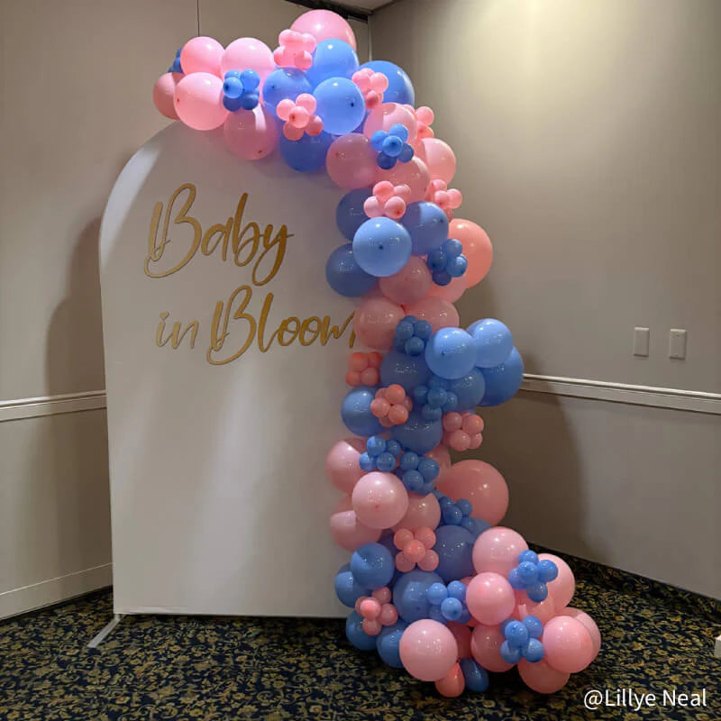 4*7Ft Aluminum Arch Backdrop Stand For Birthday Wedding Party Decoration