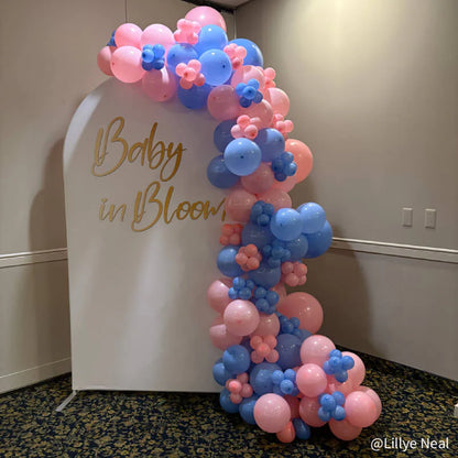 4*7Ft Aluminum Arch Backdrop Stand For Birthday Wedding Party Decoration