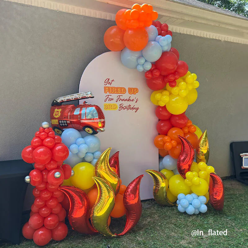 4*7Ft Aluminum Arch Backdrop Stand For Birthday Wedding Party Decoration