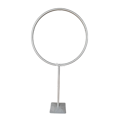 Arco de globos redondo de flores de 1 m: construye 4 formas: signo de interrogación, luna, círculo y semicírculo