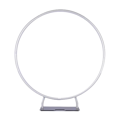 6ft 6.5ft Aluminum Alloy tube Round Circle Backdrop Stand For Wedding Birthday Baby Shower
