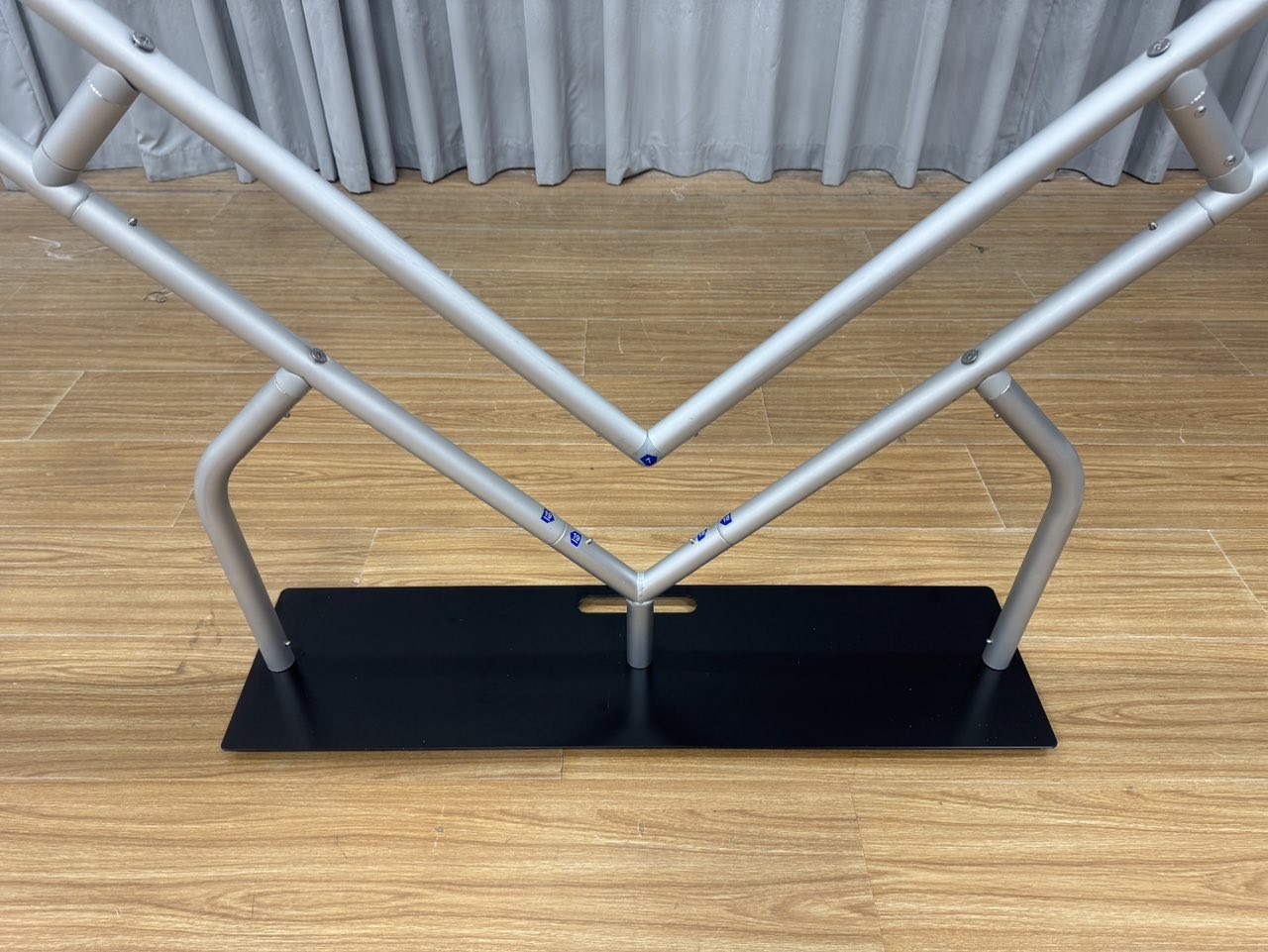 Double Layer Heart Shape Aluminum Arch Photo Booth Backdrop Wall Stand