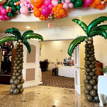 2pcs Adjustable Balloon Column Stand Flower Column Stand Made of Aluminum Alloy Tube