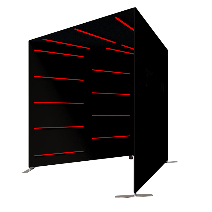 VOGUE LED Video Photo Booth Enclosure