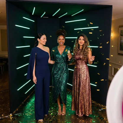 VOGUE LED Video Photo Booth Enclosure