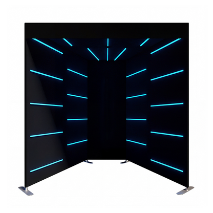 VOGUE LED Video Photo Booth Enclosure
