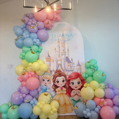 4*7Ft Aluminum Arch Backdrop Stand For Birthday Wedding Party Decoration