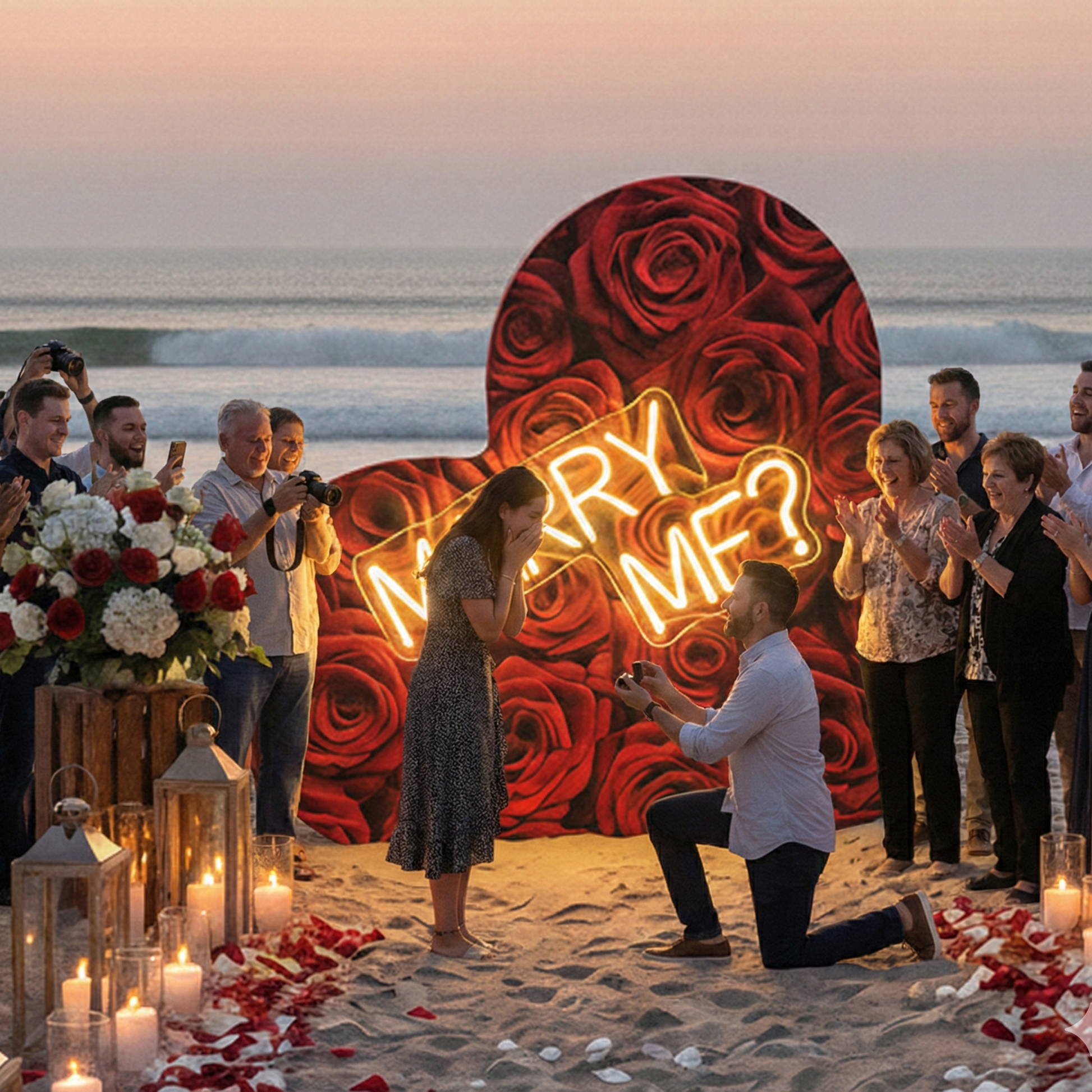 Proposals 3d heart backdrop 
