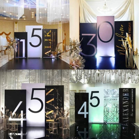 Rectangle Arch Backdrop Stand For Birthday Baby Shower Bridal Decade Party Decoration