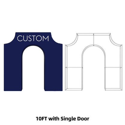 8x8ft 10x10ft Arc de Triomphe Party Backdrop Stand Triumphal Backdrop