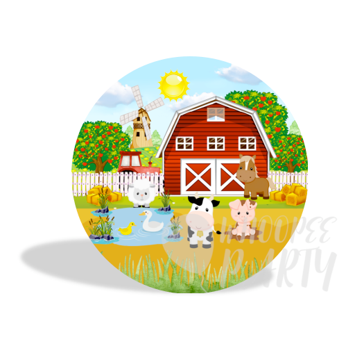 The Farm Decoration Round Circle Backdrop Cover Plinth Cylinder Pedestal Cover