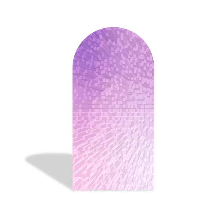 Fondo de pantalla con diseño de corona de princesa con degradado morado para fiesta de cumpleaños