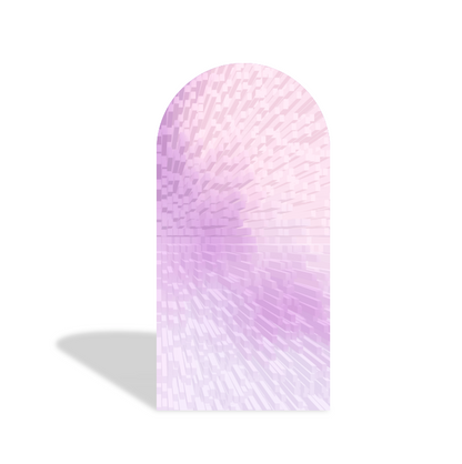 Fondo de pantalla con diseño de corona de princesa con degradado morado para fiesta de cumpleaños