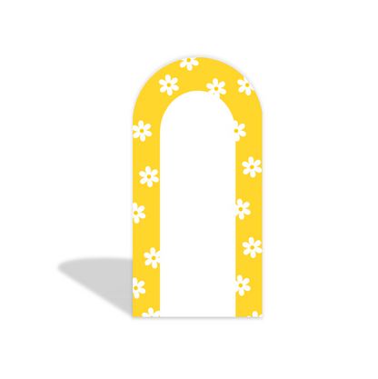 Groovy one arch - Fondo de pared con arco para fiesta de cumpleaños